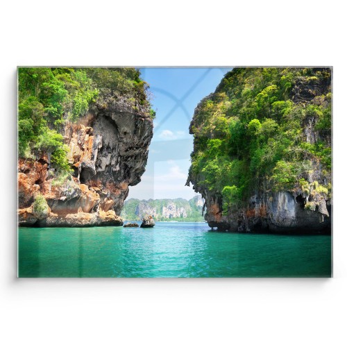 Obraz na szkle plaża w Tajlandii 20747 Naklejkomania - zdjecie 1