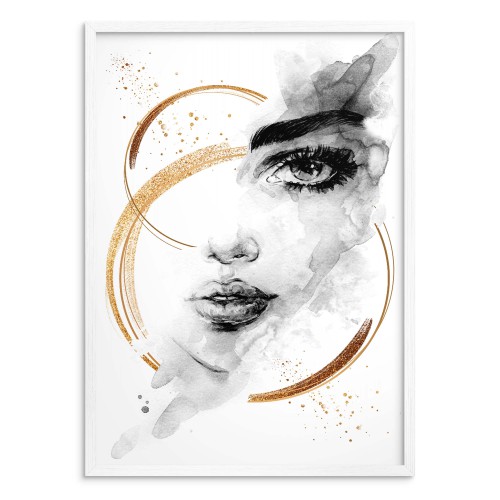 Plakat na ścianę poster kobieta tajemnicza 61583 - zdjęcie 3