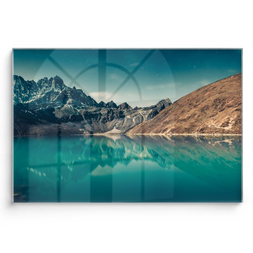 Obraz na szkle Górskie jezioro 20171 01
