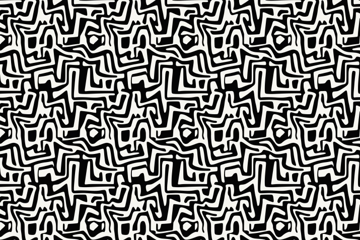 Fototapeta monochromatyczna geometryczna abstrakcja 50043 - zdjęcie 2