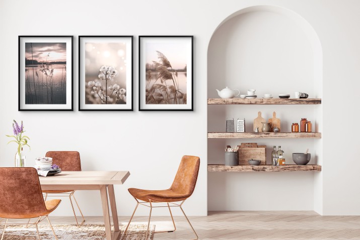 WYPRZEDAŻ 50x70 Delikatne plakaty na ścianę Natura w retro klimacie 23172