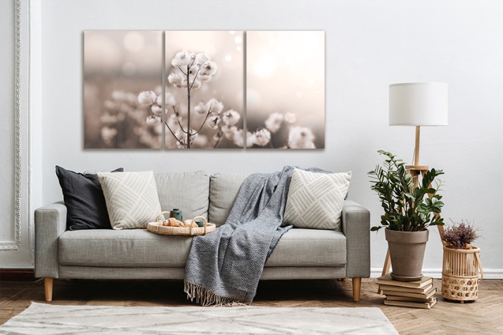 Tryptyk makro dmuchawce 32283 - zdjęcie 2