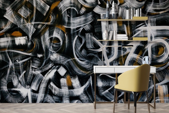 Fototapeta młodzieżowa machnięcia pędzla graffiti 50029