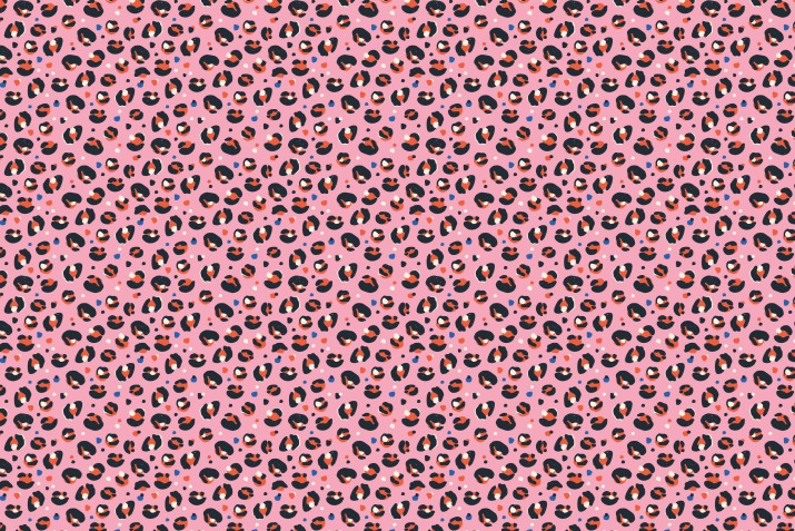 Fototapeta młodzieżowa kolorowa panterka 50069 - zdjęcie 2