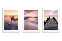 Plakaty z letnimi wzorami Pastelowe morze 23171 Naklejkomania - zdjecie 4 - miniatura