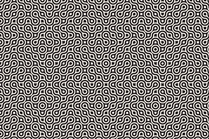 Fototapeta abstrakcja monochromatyczne oczka 50040 - zdjęcie 2