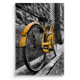 Obraz na szkle Żółty rower 20420 01 Naklejkomania - zdjecie 1 - miniatura