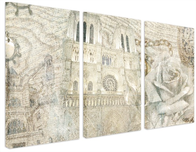 Tryptyk Notre Dame: architektoniczna abstrakcja 32297