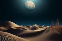 Fototapeta Noc na pustyni 32421 Naklejkomania - zdjecie 2 - miniatura
