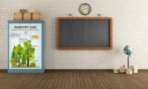 Edukacyjna okleina na szafę - Warstwy lasu 25100 Naklejkomania - zdjecie 1 - miniatura