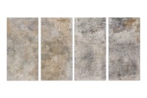 Czteroczęściowa kompozycja z obrazów Powierzchnia betonu 32471 Naklejkomania - zdjecie 1 - miniatura