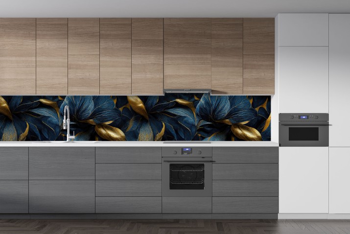 Naklejki do kuchni okleina kuchenna lilia glamour 64067 - zdjęcie 1