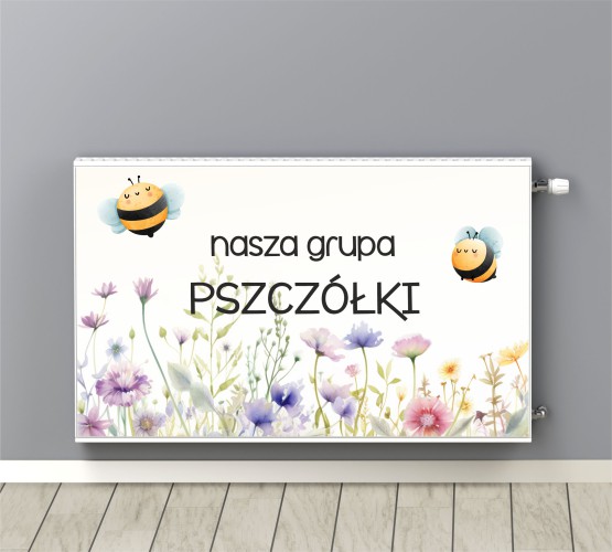 Maskownica magnetyczna na grzejnik do przedszkola, grupa Pszczółki 25820