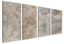 Czteroczęściowa kompozycja z obrazów Powierzchnia betonu 32471 Naklejkomania - zdjecie 3 - miniatura