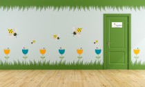 Tabliczka, zawieszka na drzwi do przedszkola, grupa Pszczółki Naklejkomania - zdjecie 1 - miniatura