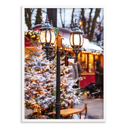 Zimowy plakat Świąteczny jarmark 61672 - zdjęcie 2