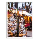 Zimowy plakat Świąteczny jarmark 61672 Naklejkomania - zdjecie 2 - miniatura