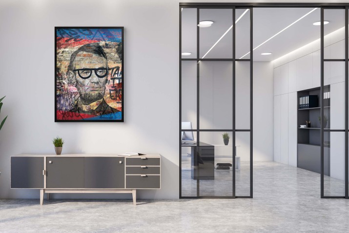 Plakat dla młodzieży Lincoln i street art 23190 - zdjęcie 5