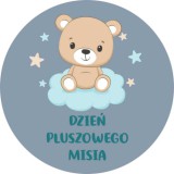 32 naklejki Dzień Pluszowego Misia dla dzieci Naklejkomania - zdjecie 1 - miniatura