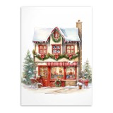 Zimowy plakat Świąteczny sklepik 61664 Naklejkomania - zdjecie 5 - miniatura