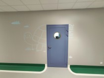 Naklejki na ściany przy drzwiach w przedszkolu: Grupa żółwiki 64707 Naklejkomania - zdjecie 3 - miniatura