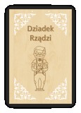 Drewniana, dekoracyjna zawieszka na prezent dla dziadka z uroczym grawerunkiem - Dziadek rządzi 81222 Naklejkomania - zdjecie 1 - miniatura