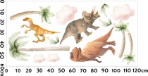 Naklejki dla dzieci na ścianę Dinozaury pośród drzew 22078 Naklejkomania - zdjecie 2 - miniatura