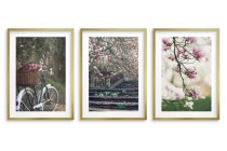 Trzy wiosenne plakaty - Różowe kwiaty wśród zieleni 23206 Naklejkomania - zdjecie 4 - miniatura