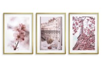 Wiosenne plakaty na ścianę Róż, kwiaty i Francja 23203 Naklejkomania - zdjecie 4 - miniatura