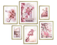 Zestaw plakatów Kobieca, różowa wiosna 23204 Naklejkomania - zdjecie 4 - miniatura