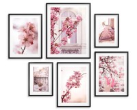 Zestaw plakatów Kobieca, różowa wiosna 23204 Naklejkomania - zdjecie 1 - miniatura