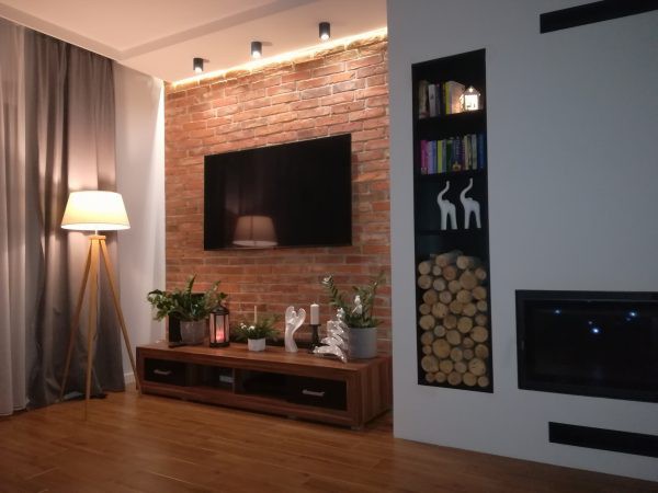 Cegła dekoracyjna CLASSIC ORANGE płytki ze 100-letniej cegły - zdjęcie 5
