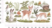 Naklejki leśne zwierzęta na polance 51030 Naklejkomania - zdjecie 2 - miniatura
