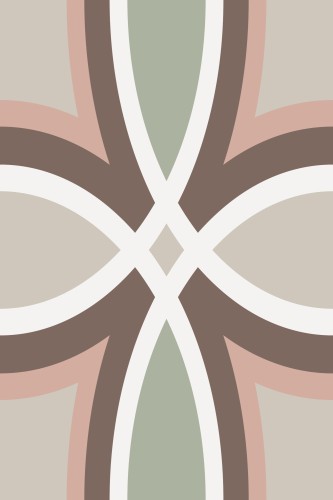 Naklejki na płytki ceramiczne, kafelki | Mozaika, geometryczny wzór | Samoprzylepna okleina w stylu Vintage 65525 - zdjęcie 8