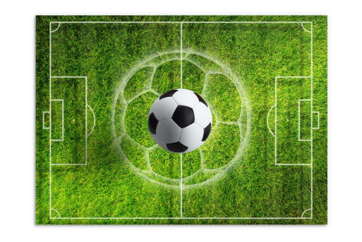 Plakat dla fana Piłki Nożnej - Boisko Murawa Piłka | Plakat piłkarski do pokoju młodzieżowego | Prezent dla fana sportu 61708 - zdjęcie 7