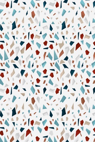 Naklejki na płytki ceramiczne, kafelki | Lastryko / Terrazzo | Nowoczesna, samoprzylepna okleina na kafelki 65517 - zdjęcie 5