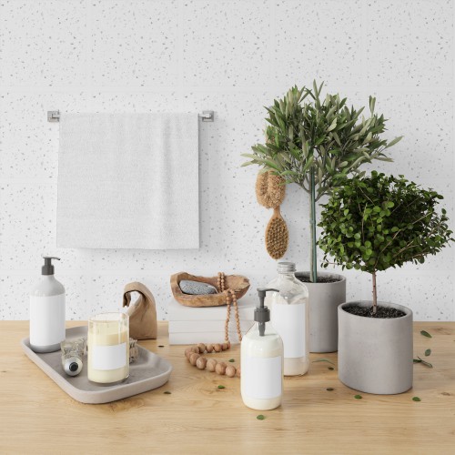 Naklejki na płytki ceramiczne, kafelki | Lastryko, Imitacja Kamienia | Nowoczesna, samoprzylepna okleina 65522 - zdjęcie 6
