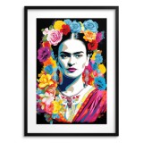 Plakat Pop Art - Styl Frida Kahlo | Kolorowa Dekoracja Ścienna | Plakat artystyczny 23242 Naklejkomania - zdjecie 1 - miniatura