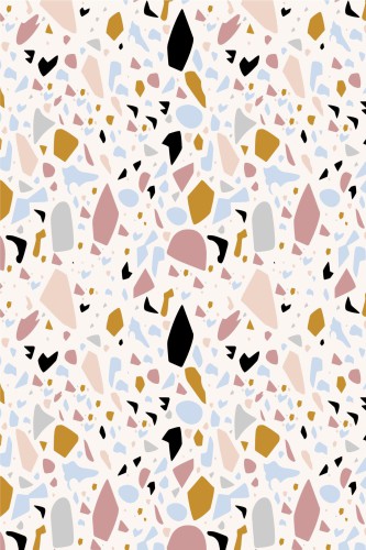 Naklejki na płytki ceramiczne, kafelki | Lastryko / Terrazzo | Nowoczesna, samoprzylepna okleina do kuchni, łazienki 65518 - zdjęcie 6