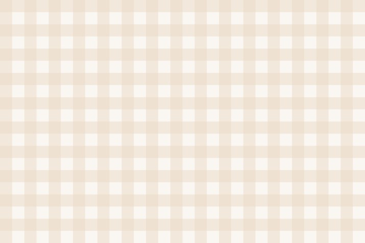 Beżowa fototapeta w kratkę gingham vichy– minimalistyczna dekoracja ścienna w stylu vintage | Beżowa tapeta do pokoju dziecięcego 64135 - zdjęcie 2