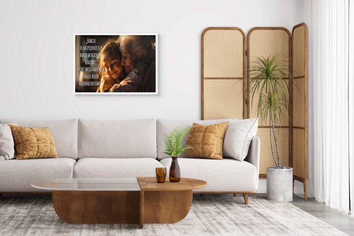 Wzruszający Plakat z Cytatem dla Babci – ponadczasowa dekoracja, wyjątkowy upominek na Dzień Babci 81383 - zdjęcie 8