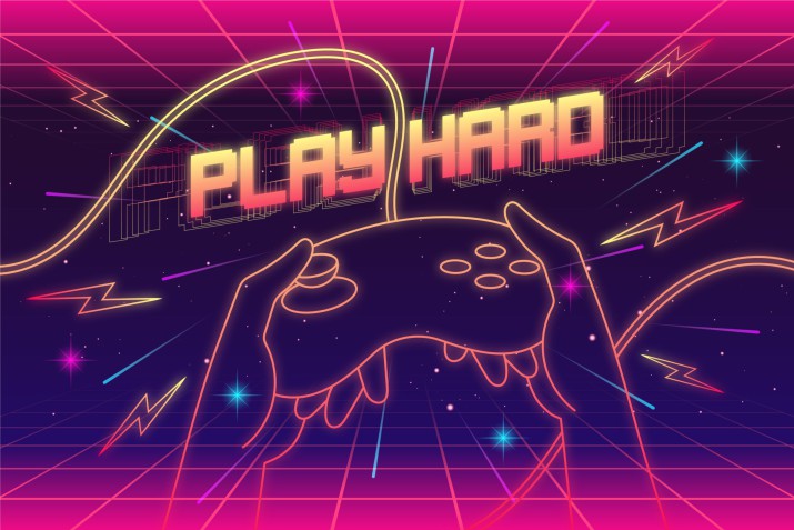 Dekoracyjna mata na grzejnik | Osłona magnetyczna na kaloryfer dla fana gier PLAY HARD 81519 - zdjęcie 2
