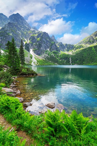 Fototapeta Jezioro Morskie Oko w Tatrach, Polska 81435 - zdjęcie 2