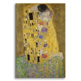 Obraz „Pocałunek” Gustav Klimt – luksusowa reprodukcja na płótnie | Dzieło sztuki do wnętrz klasycznych 68180 Naklejkomania - zdjecie 1 - miniatura