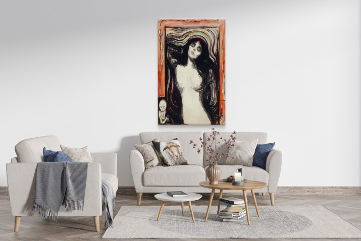 Reprodukcja obrazu- Edvard Munch „Madonna” - zdjęcie 4