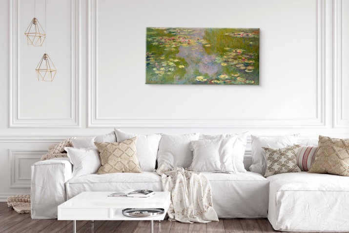 Reprodukcja obrazu „Lilie wodne” – Claude Monet - zdjęcie 2
