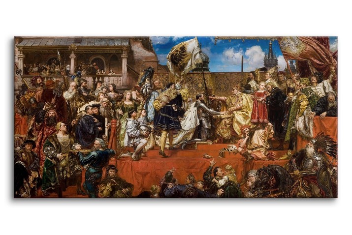 Reprodukcja obrazu– Jan Matejko „Hołd Pruski” - zdjęcie 4