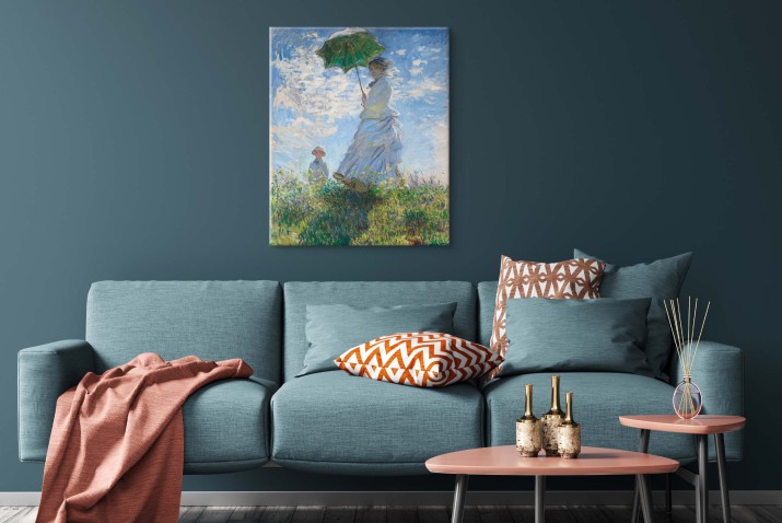 Reprodukcja obrazu- Claude Monet „Kobieta z parasolką” - zdjęcie 3