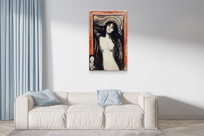 Reprodukcja obrazu- Edvard Munch „Madonna” - zdjęcie 5