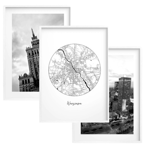 Warszawa - Czarnobiałe, loftowe plakaty 23208 - zdjęcie 3